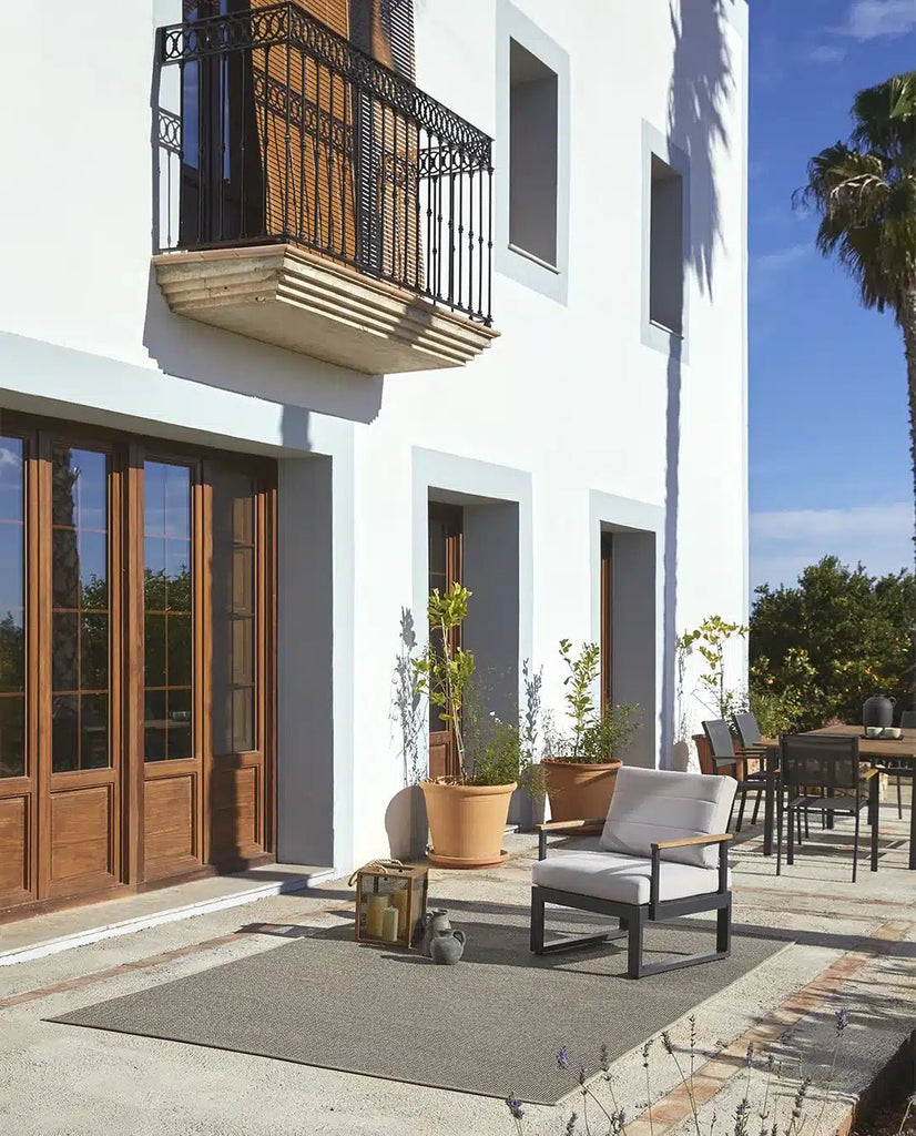 Alfombra Redonda de Interior y Exterior Terra Atacama - pino_y_jacaranda