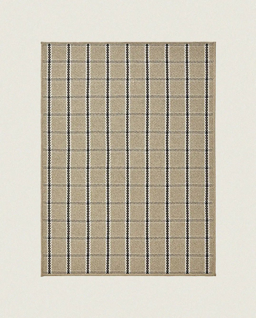 Alfombra Redonda de Interior y Exterior Terra Gobi - pino_y_jacaranda