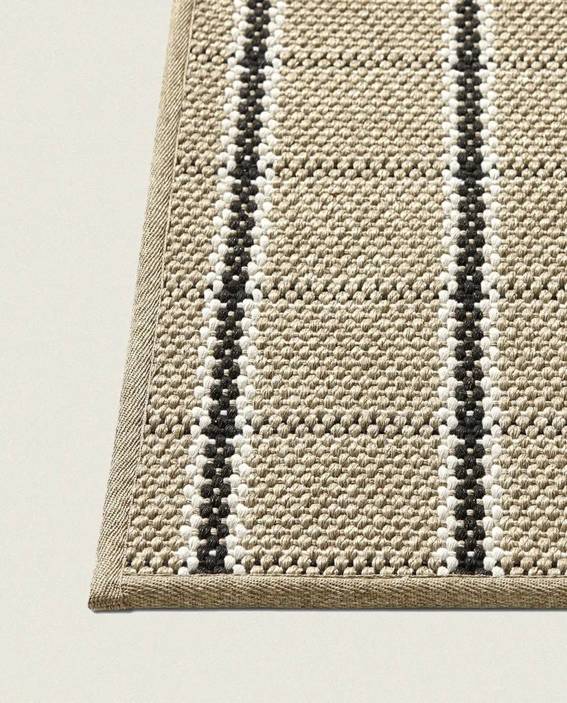 Alfombra Redonda de Interior y Exterior Terra Gobi - pino_y_jacaranda