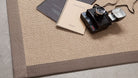 Alfombra rectangular de sisal Tengu
