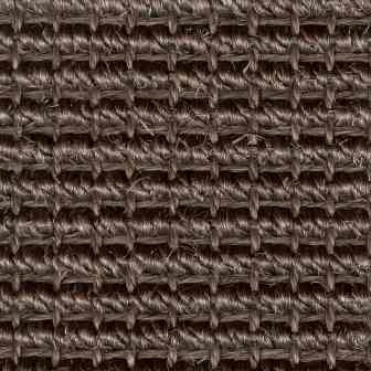 Alfombra rectangular de sisal Yukionna - 25 Choco