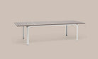 Mesa extensible de resina Alloro Nardi – 210/280 x 100 cm