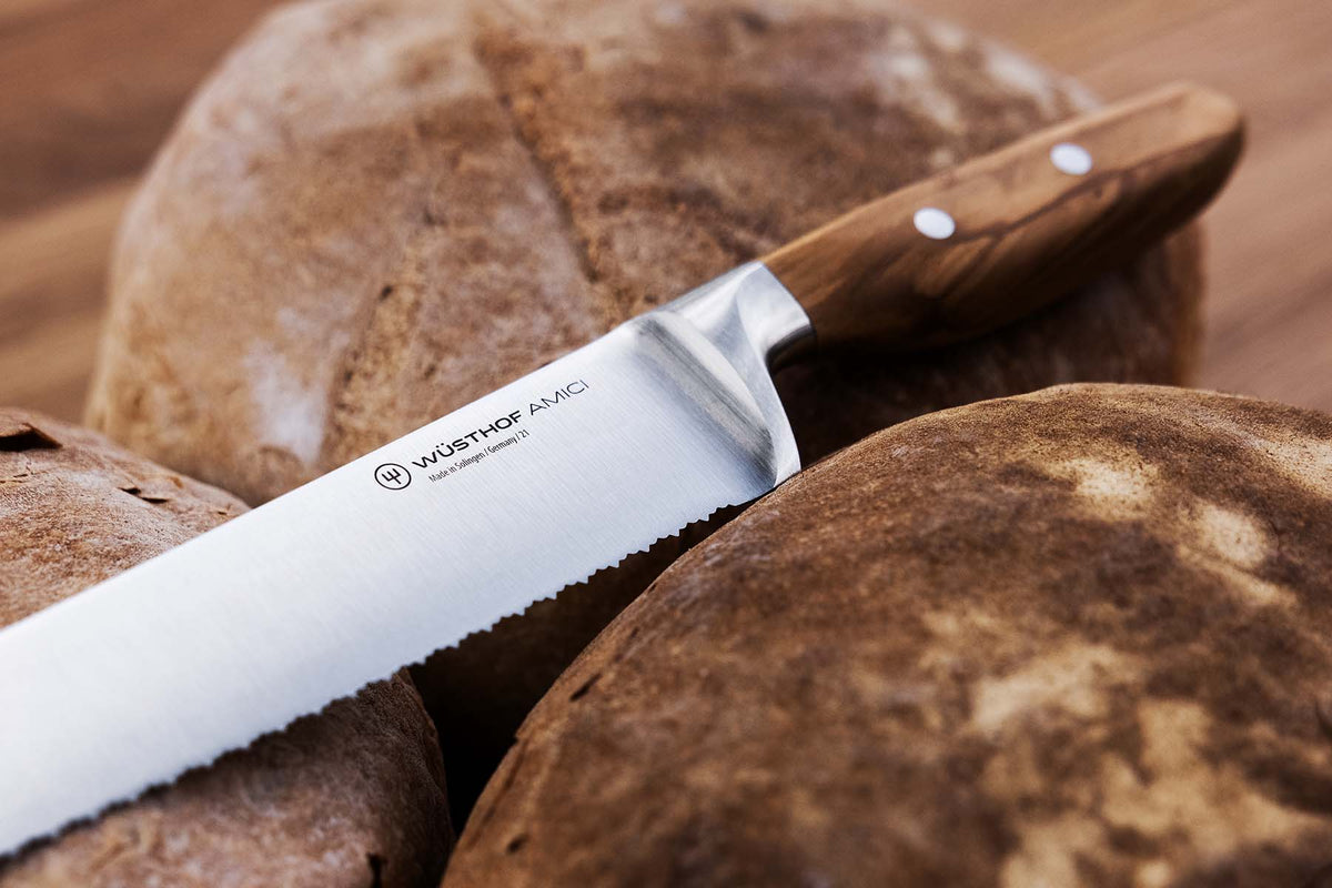 Cuchillo de pan Wüsthof Amici 23 cm