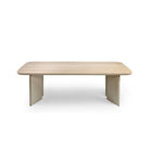 Mesa de comedor de exterior de aluminio y porcelánico 320 Muros