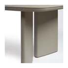 Mesa de comedor de exterior de aluminio y porcelánico 240 Cambados