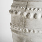 Ánfora de terracota blanco roto Aledo