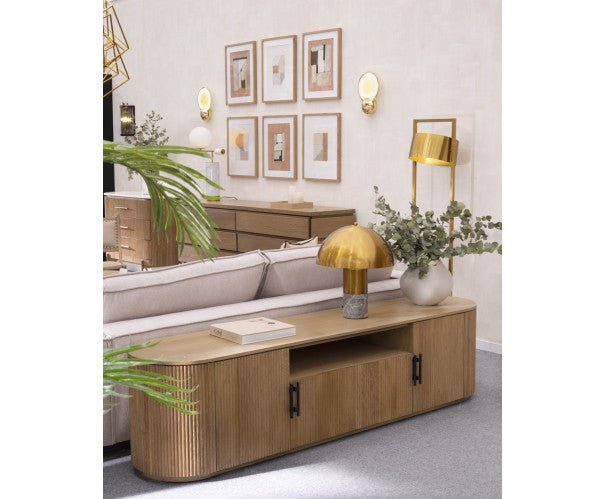 Aparador Mueble Tv Chad - #pino_y_jacaranda#