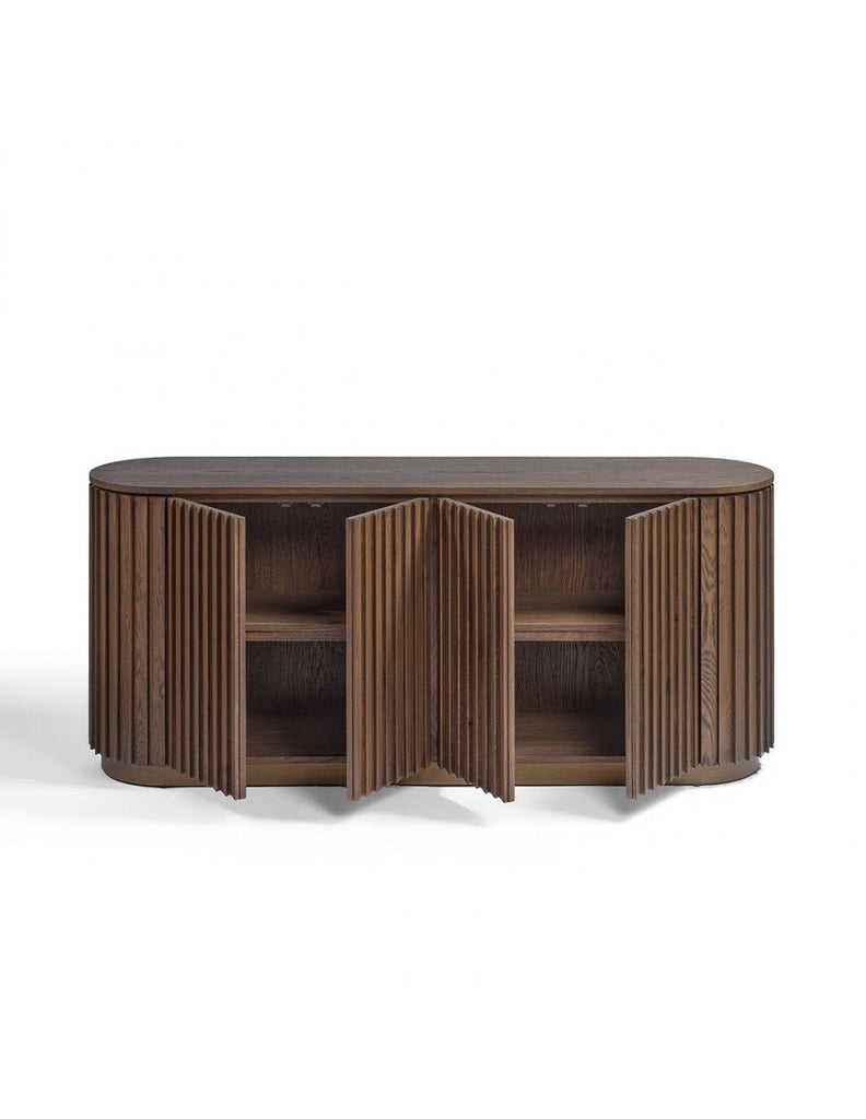 Aparador Ovalado Camerún - #pino_y_jacaranda#