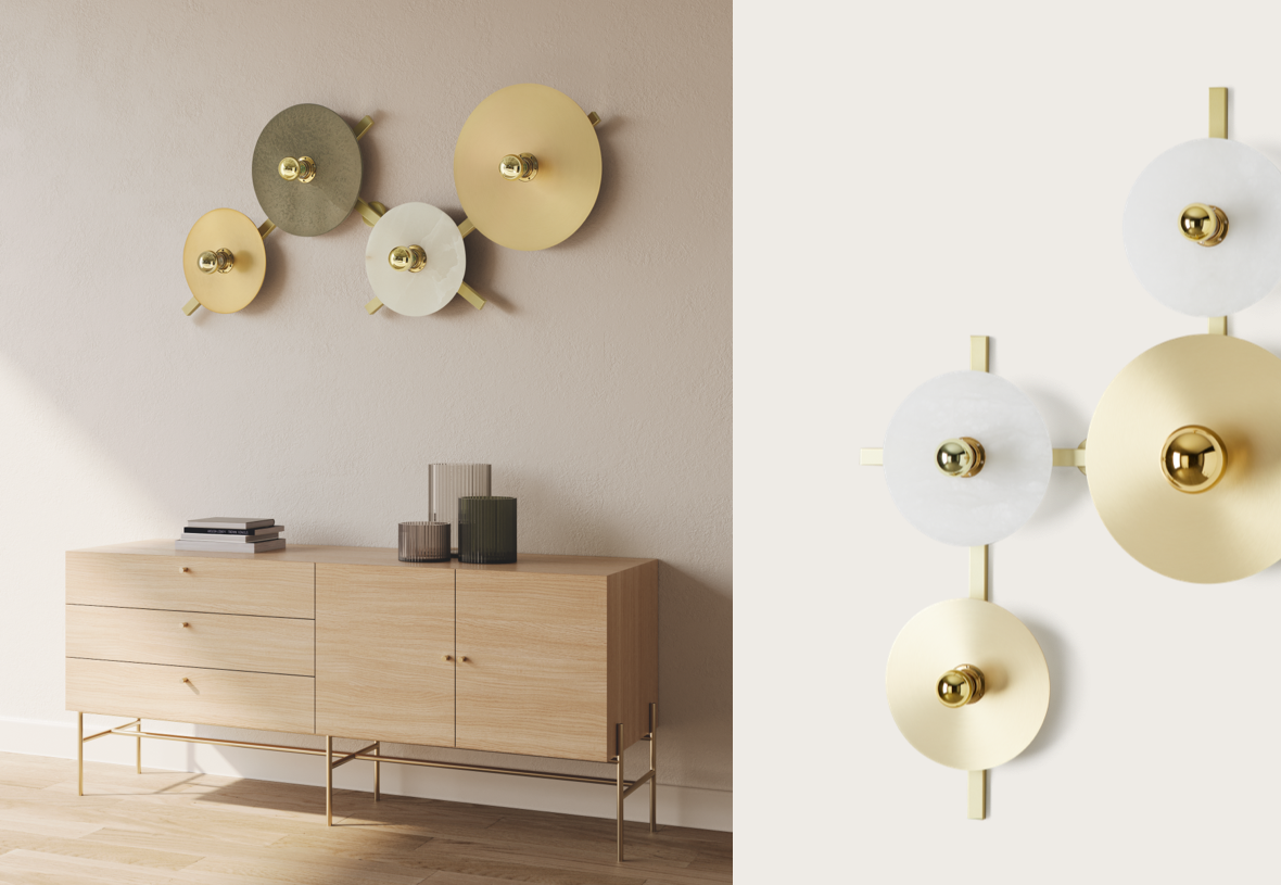 Aplique de Pared Abby 4 - A1259/4