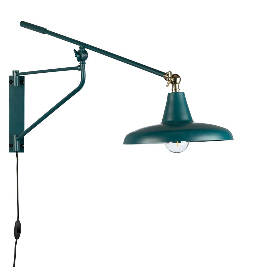 Aplique de pared con brazo regulable Lucio