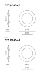 Aplique de Pared Coss - #pino_y_jacaranda#
