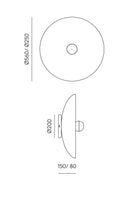 Aplique de Pared Cropi - #pino_y_jacaranda#