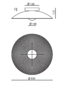 Aplique de Pared Dana - A1098