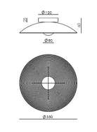 Aplique de Pared Dana - A1098