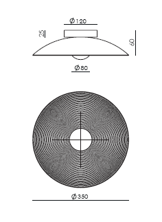 Aplique de Pared Dana - A1098