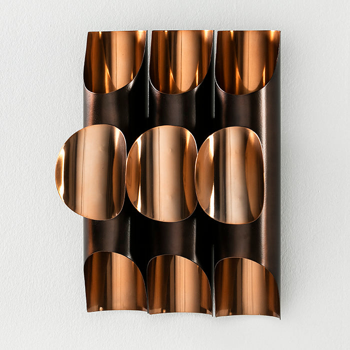 Aplique de pared de metal cobre Limbiate