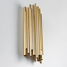 Aplique de pared de metal dorado Praiano