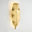 Aplique de pared de metal dorado Voula