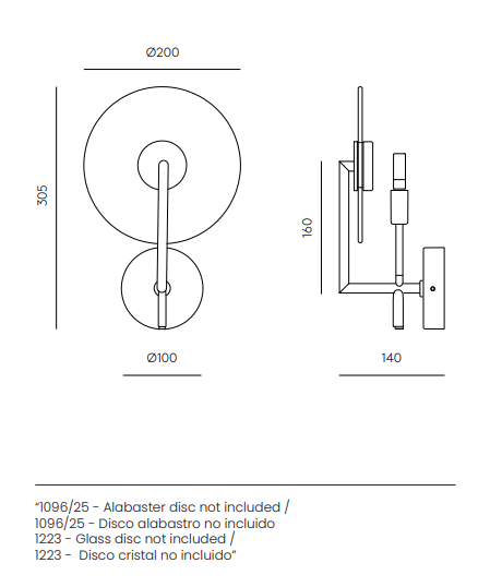 Aplique de Pared Erto - A1257