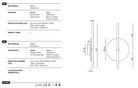 Aplique de Pared Point - A1328