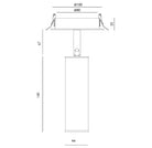 Foco Empotrable Coco - T0308