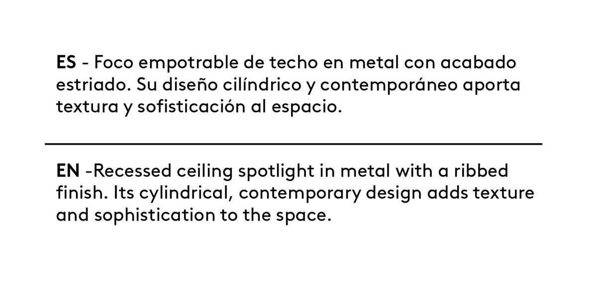 Foco Empotrable Dodo - T0315