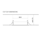 Foco Empotrable Mimu - T0314