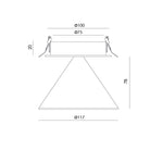 Foco Empotrable Niz - T0302
