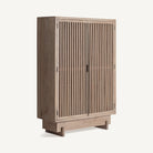 Armario de madera de mango arenada Mitjana