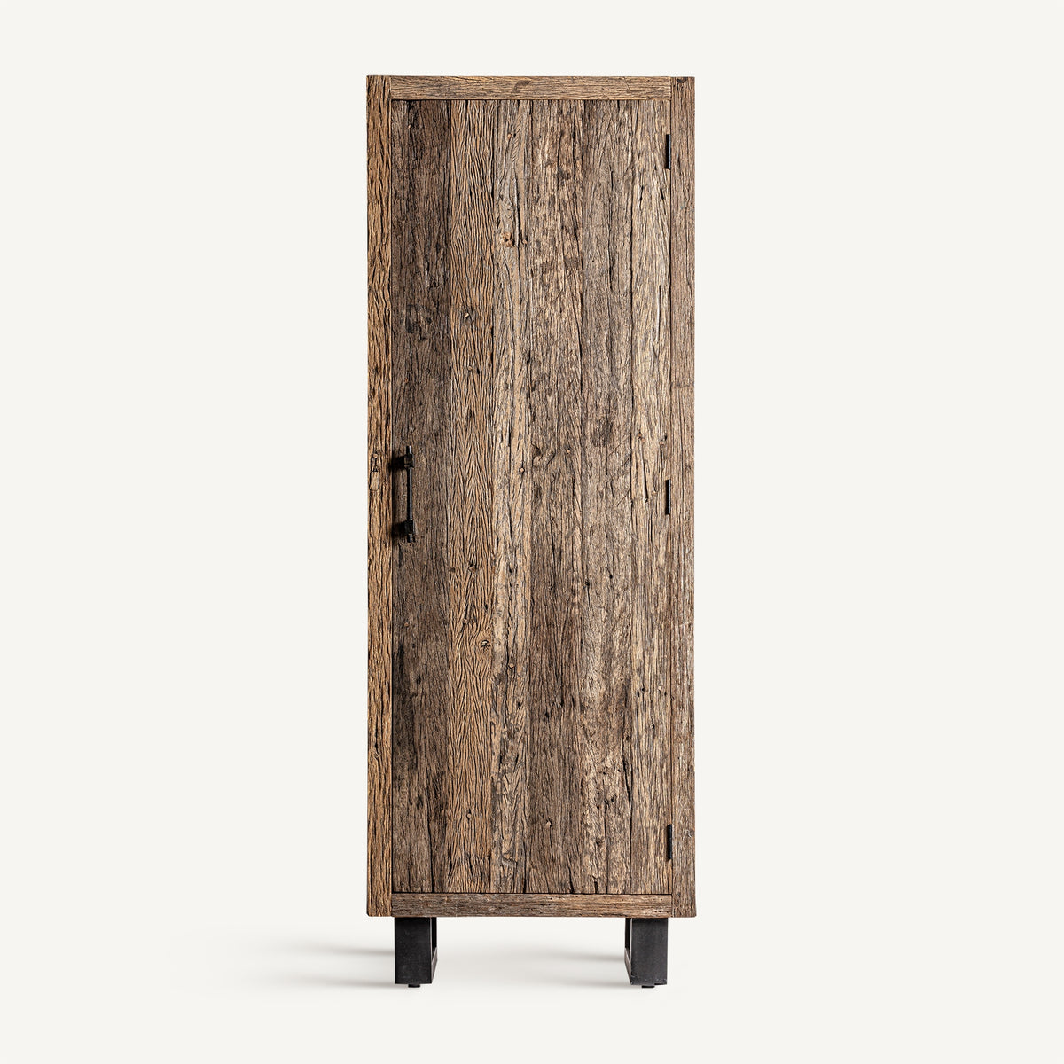Armario de madera recuperada y hierro Sóller 71 cm