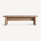 Banco de madera de mango claro Pregonda