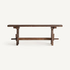 Banco de madera de mango reciclada Artà 120 cm