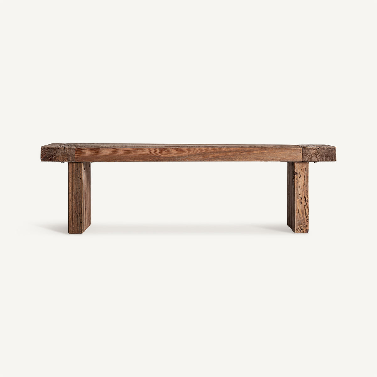Banco de madera de pino reciclado Llucmajor