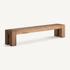 Banco de madera de pino reciclado Orient