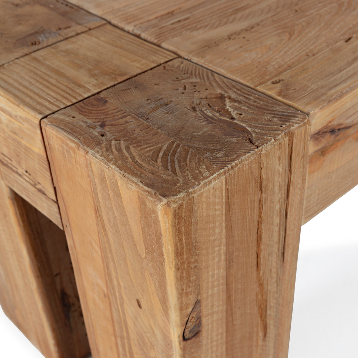 Banco de madera de pino recuperado Mirandola