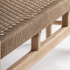Banco de madera de teca Andratx 150 cm