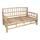 Banco de madera tropical con cojines Albireo