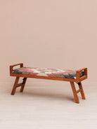 Banco Kilim - #pino_y_jacaranda#