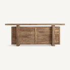 Barra de bar de madera de olmo Mercadal