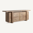 Barra de bar de madera de olmo Mercadal