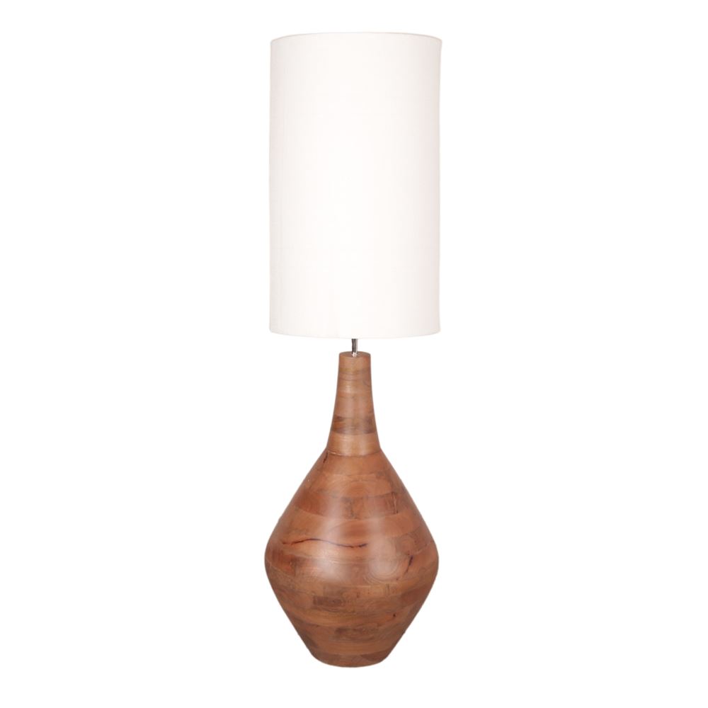 Base de lámpara de pie de madera Nekkar