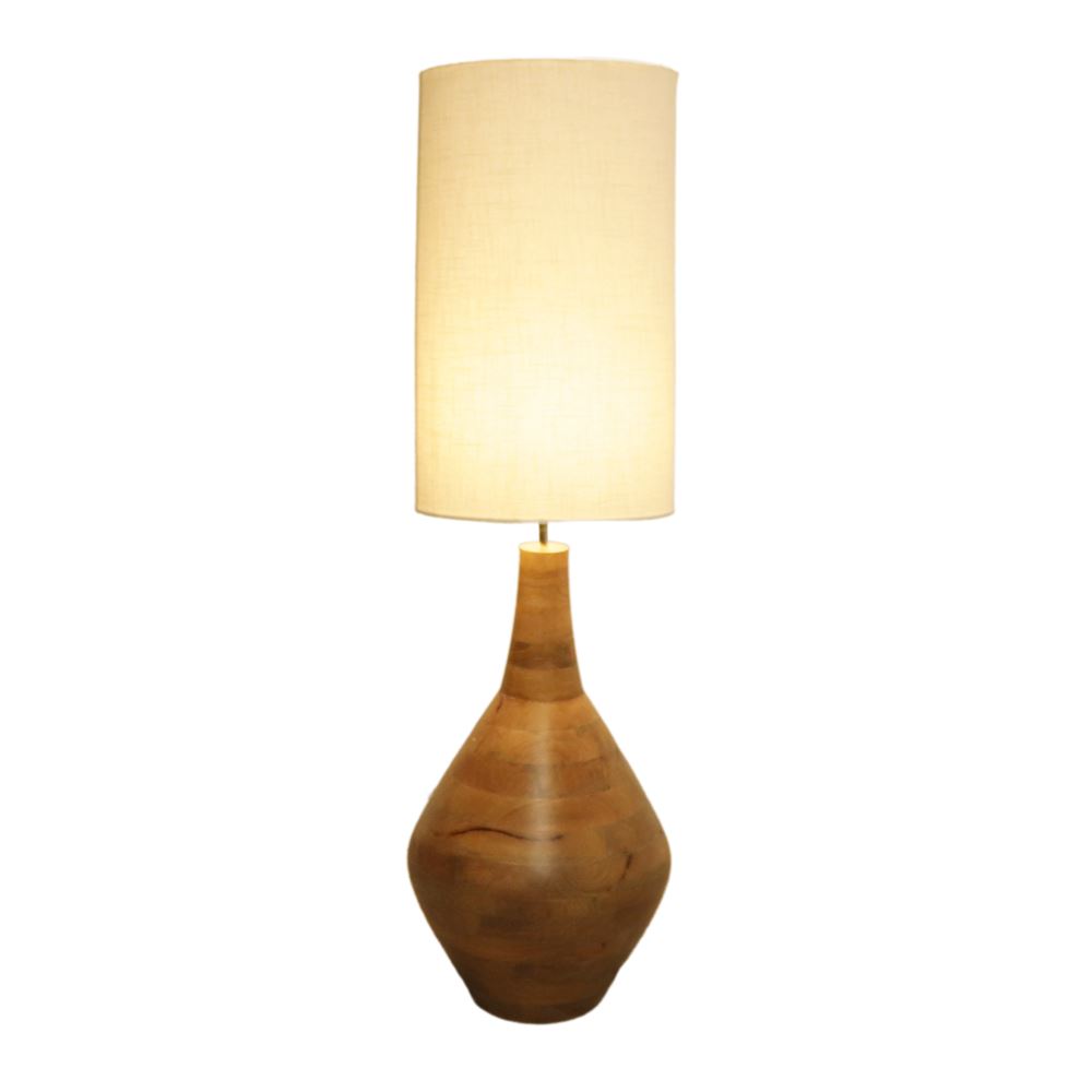 Base de lámpara de pie de madera Nekkar