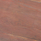 Banco antiguo rojo de olmo Wenyan