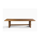Mesa de comedor de roble y hierro 300 cm Cuevas