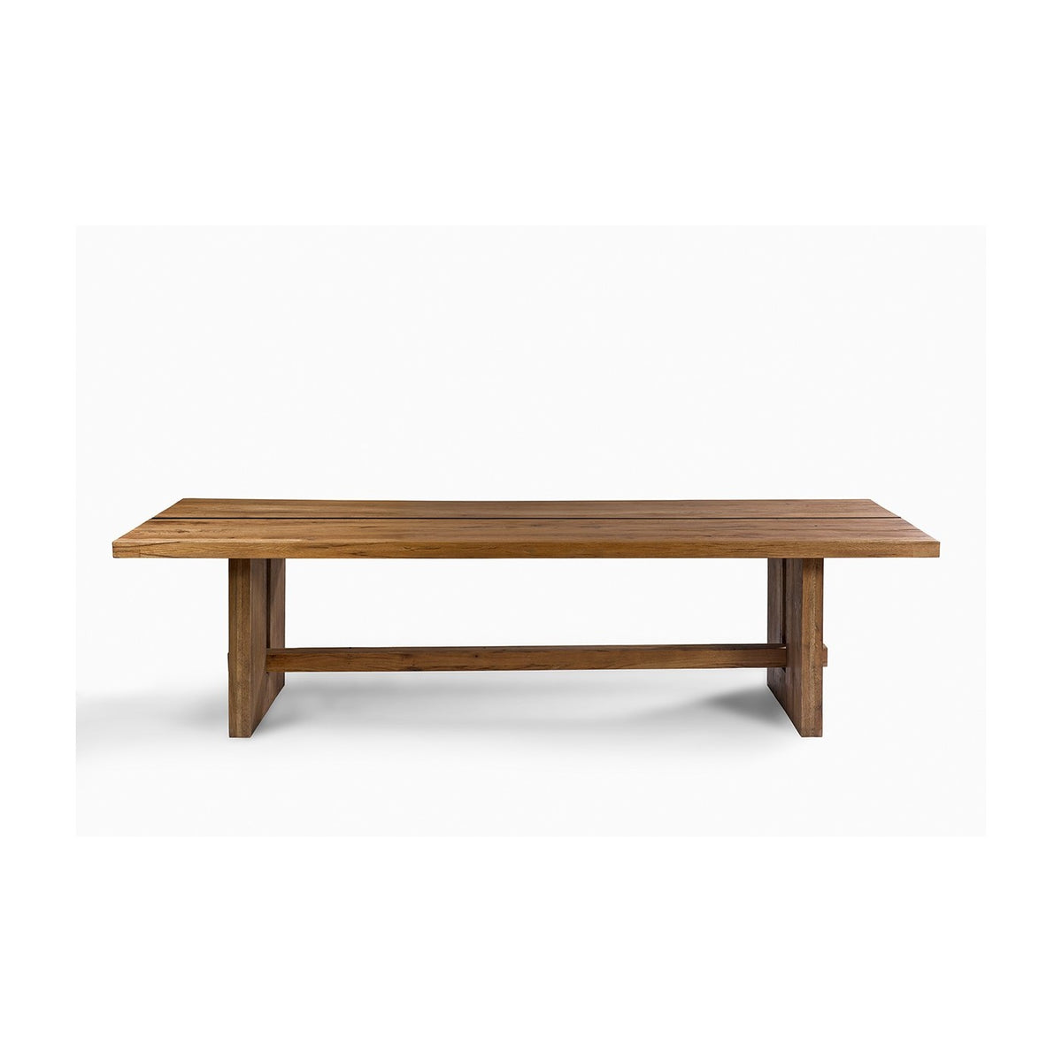 Mesa de comedor de roble y hierro 300 cm Cuevas