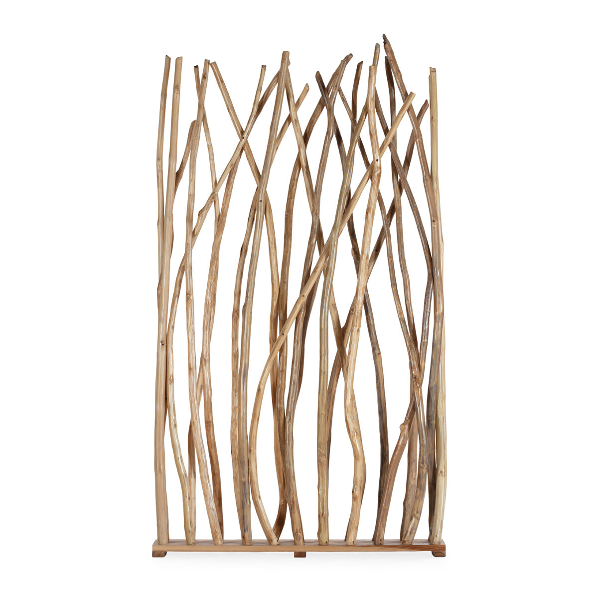Biombo de madera de teca Sarno