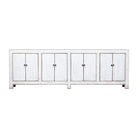 Cómoda blanca de pino con 8 puertas Wenzhu