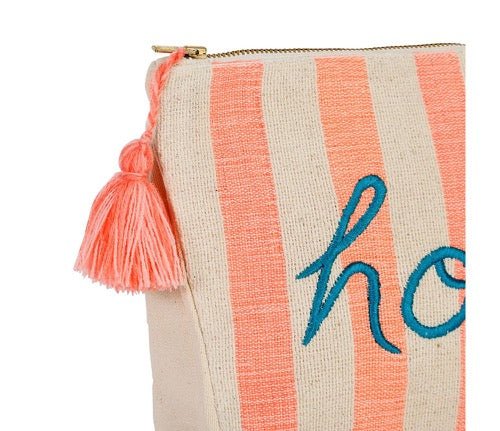 Bolso de Mano Coral Boho - pino_y_jacaranda