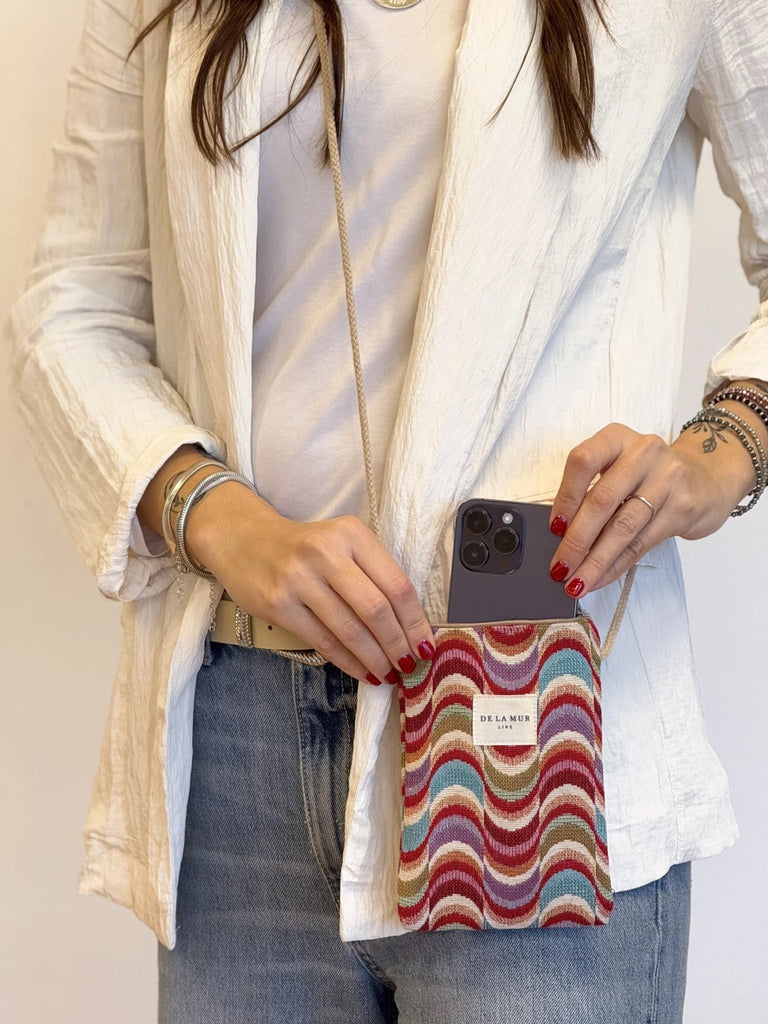 Bolso Porta Móvil Queen - pino_y_jacaranda