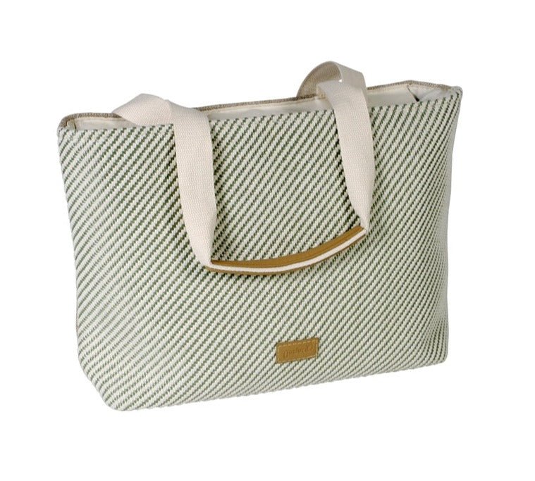 Bolso Rayas Bicolor - #pino_y_jacaranda#